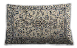 Traditional Classic Rectangular Vanilla Gold Lumbar Throw Pillow, 13 inch by 19 inch, lbtr2813