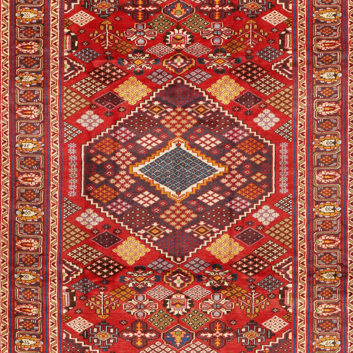 Machine Washable Traditional Copper Red Pink Rug, wshtr2816