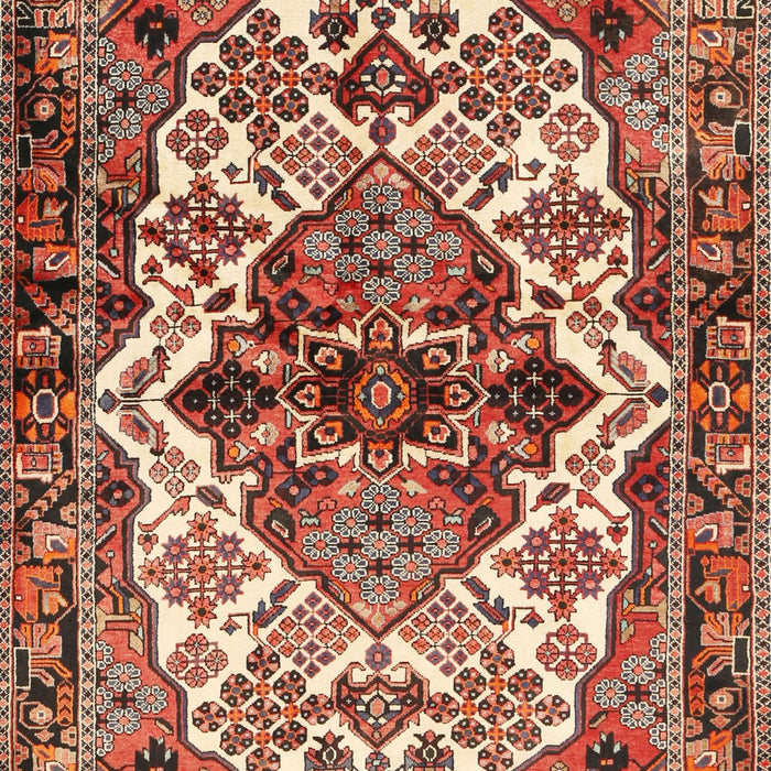 Traditional Saffron Red Persian Rug, tr2818