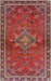 Traditional Red Persian Rug, tr2819