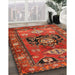 Machine Washable Traditional Red Rug in a Family Room, wshtr2821