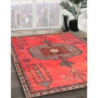 Traditional Rust Pink Persian Rug, tr2823