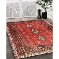 Traditional Rust Pink Persian Rug, tr2825