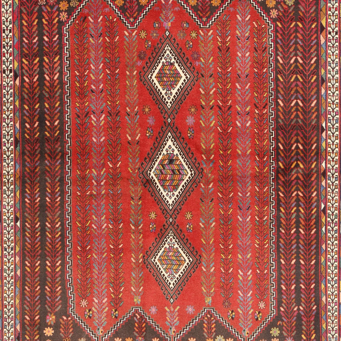 Traditional Rust Pink Persian Rug, tr2825
