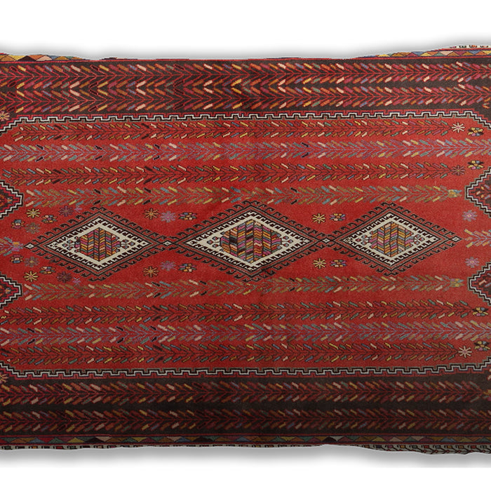 Traditional Classic Rectangular Rust Pink Lumbar Throw Pillow, 13 inch by 19 inch, lbtr2825