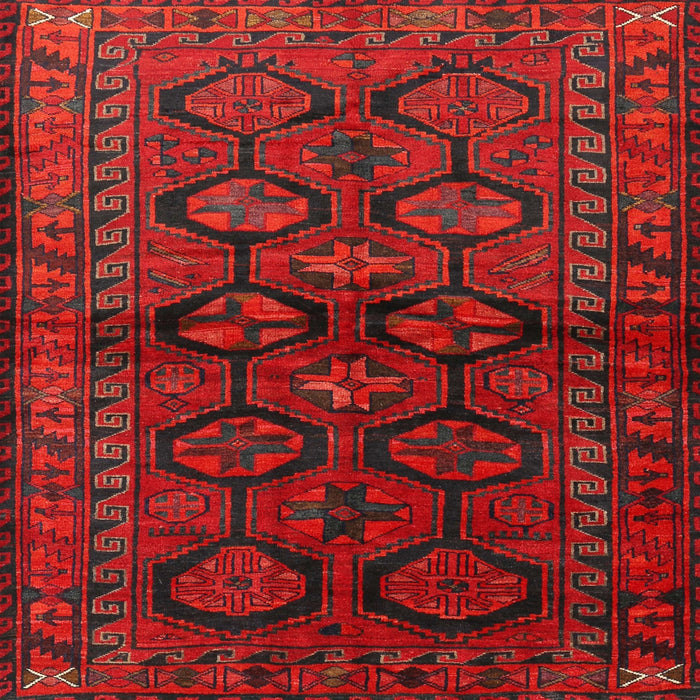 Square Traditional Red Persian Rug, tr2829