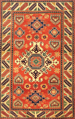 Machine Washable Traditional Gold Rug, wshtr282