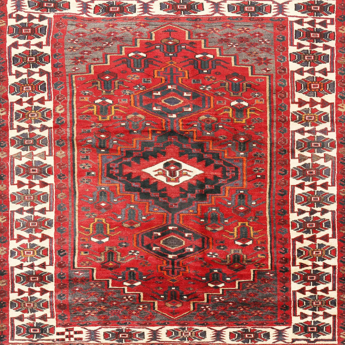 Square Traditional Red Persian Rug, tr2830