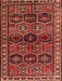 Traditional Dark Gold Brown Persian Rug, tr2831