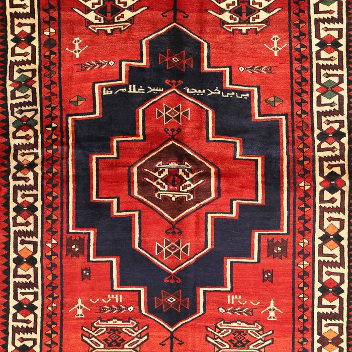 Traditional Dark Gold Brown Persian Rug, tr2835