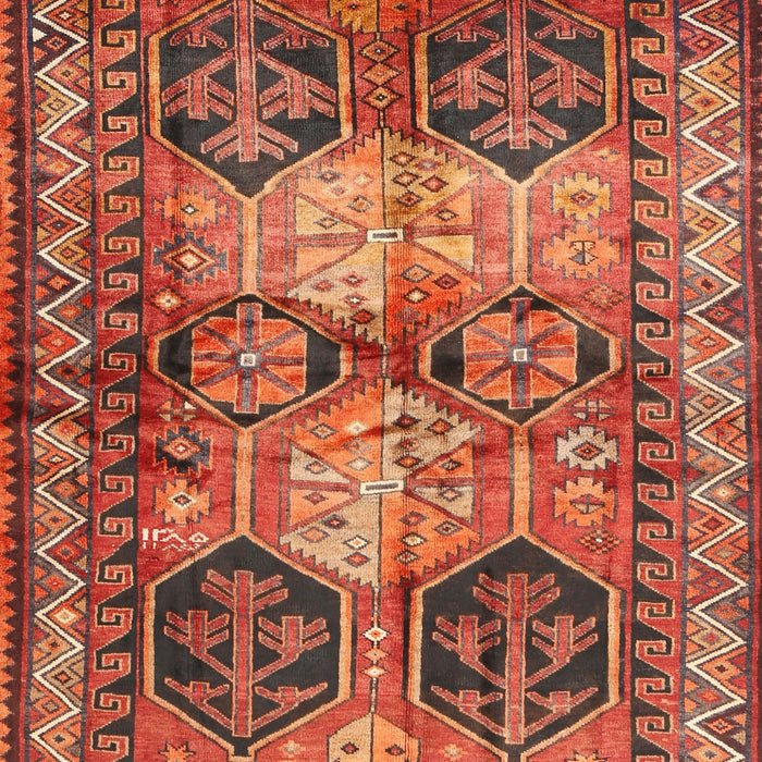 Traditional Orange Persian Rug, tr2836