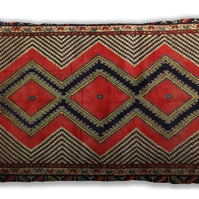 Traditional Classic Rectangular Dark Gold Brown Lumbar Throw Pillow, 13 inch by 19 inch, lbtr2837