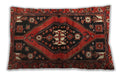 Traditional Classic Rectangular Chestnut Brown Lumbar Throw Pillow, 13 inch by 19 inch, lbtr2841