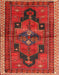Traditional Red Persian Rug, tr2842