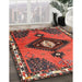 Machine Washable Traditional Rust Pink Rug in a Family Room, wshtr2843