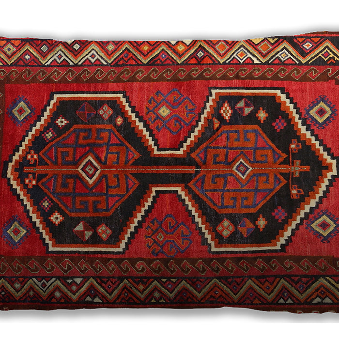 Traditional Classic Rectangular Chestnut Brown Lumbar Throw Pillow, 13 inch by 19 inch, lbtr2844