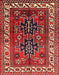 Traditional Dark Almond Brown Persian Rug, tr2845