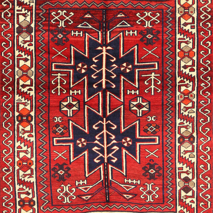 Traditional Dark Almond Brown Persian Rug, tr2845