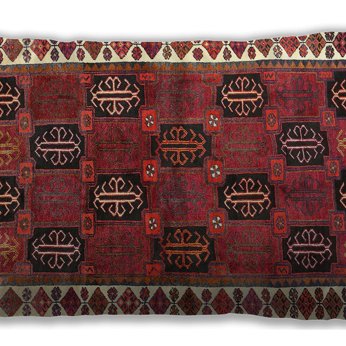 Traditional Classic Rectangular Orange Salmon Pink Lumbar Throw Pillow, 13 inch by 19 inch, lbtr2846