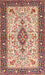 Machine Washable Traditional Brown Rug, wshtr2848