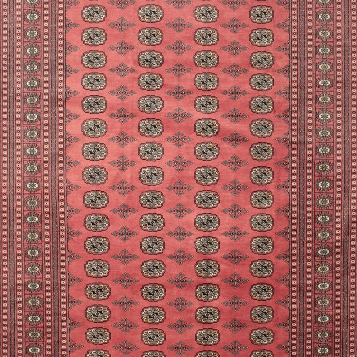 Traditional Copper Red Pink Persian Rug, tr284