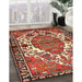 Machine Washable Traditional Tomato Red Rug in a Family Room, wshtr2851