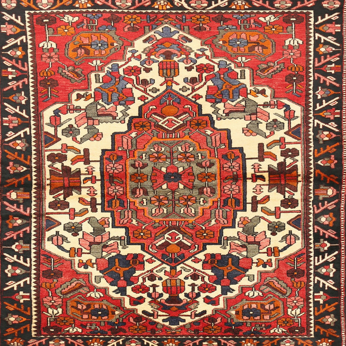 Square Traditional Red Persian Rug, tr2851