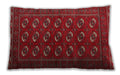 Traditional Classic Rectangular Cherry Red Lumbar Throw Pillow, 13 inch by 19 inch, lbtr2854