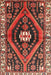 Traditional Saffron Red Persian Rug, tr2855