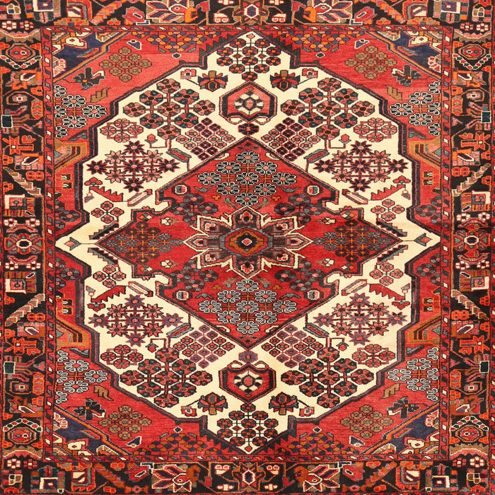 Square Traditional Red Persian Rug, tr2857
