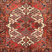 Square Traditional Red Persian Rug, tr2857