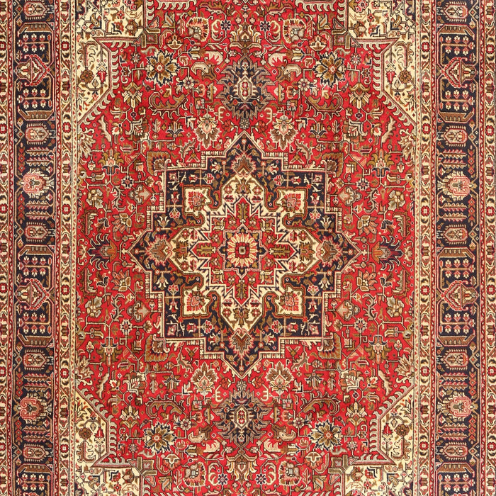 Traditional Sand Brown Persian Rug, tr2858