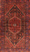 Traditional Chestnut Brown Persian Rug, tr2859