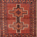 Square Traditional Red Persian Rug, tr2860