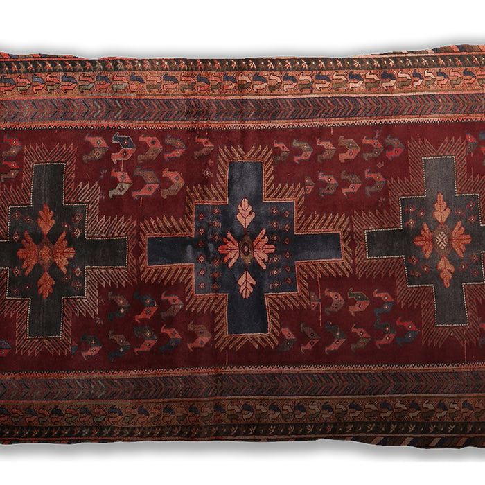 Traditional Classic Rectangular Tomato Red Lumbar Throw Pillow, 13 inch by 19 inch, lbtr2861