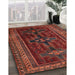 Machine Washable Traditional Tomato Red Rug in a Family Room, wshtr2861