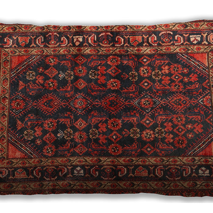 Traditional Classic Rectangular Sienna Brown Lumbar Throw Pillow, 13 inch by 19 inch, lbtr2866