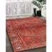 Machine Washable Traditional Red Rug in a Family Room, wshtr2867