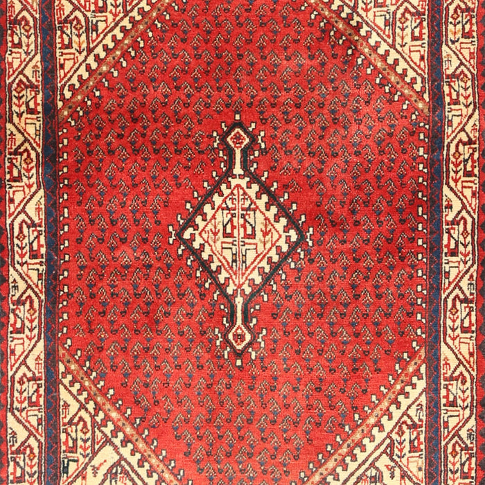 Traditional Red Medallion Rug, tr2869