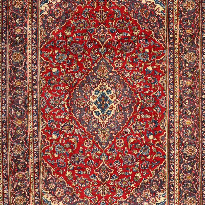 Traditional Orange Salmon Pink Persian Rug, tr2872
