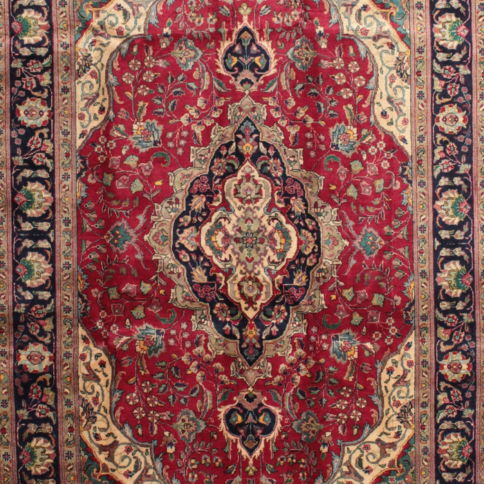 Traditional Saffron Red Persian Rug, tr287