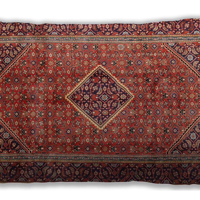 Traditional Classic Rectangular Orange Brown Lumbar Throw Pillow, 13 inch by 19 inch, lbtr2881