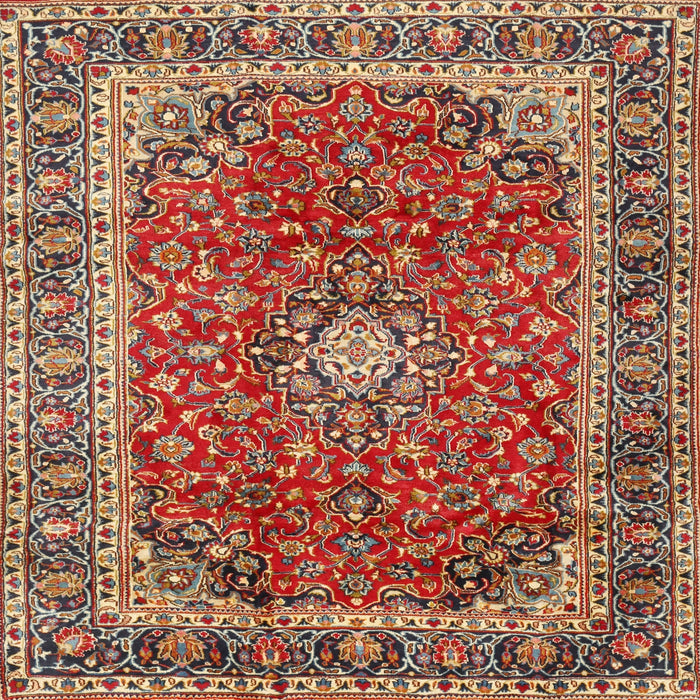 Square Traditional Red Persian Rug, tr2885