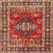 Square Traditional Brown Persian Rug, tr2897