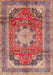 Traditional Light Copper Gold Medallion Rug, tr2900