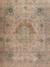 Machine Washable Traditional Dark Gold Brown Rug, wshtr2903