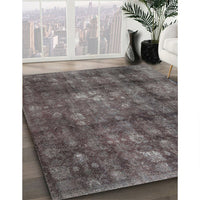 Traditional Granite Gray Persian Rug, tr2906