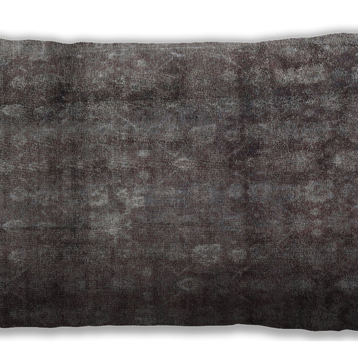 Traditional Classic Rectangular Granite Gray Lumbar Throw Pillow, 13 inch by 19 inch, lbtr2906