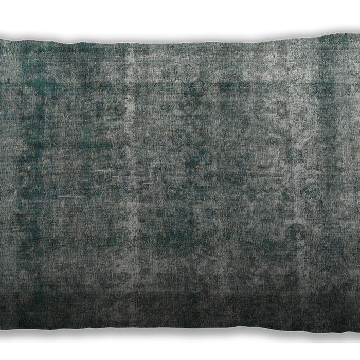 Traditional Classic Rectangular Gray Lumbar Throw Pillow, 13 inch by 19 inch, lbtr2907