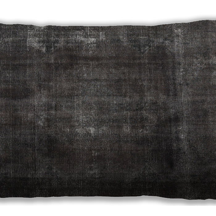 Traditional Classic Rectangular Carbon Gray Lumbar Throw Pillow, 13 inch by 19 inch, lbtr2910